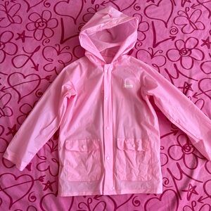 Coleman Youth Girls Size S/M Pink Rain Waterproof Outdoor Jacket